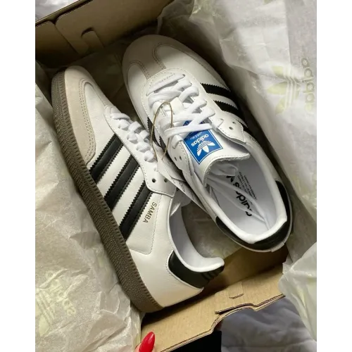Adidas Samba Beyaz Siyah Krep