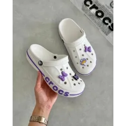 Crocs Bayaband Beyaz Mor
