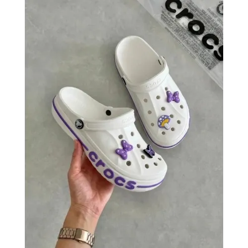 Crocs Bayaband Beyaz Mor