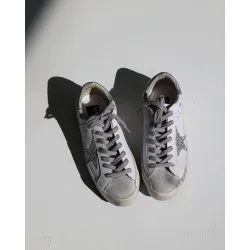 Golden Goose Beyaz Gümüş