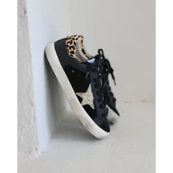 Golden Goose Siyah Leopar