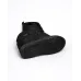 UGG Bağcıklı Süet Tüylü Bot Siyah görsel 2