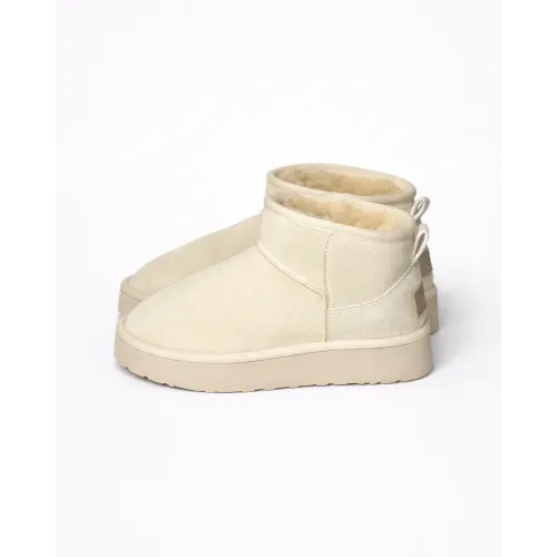 UGG Yüksek Mini Classic Krem